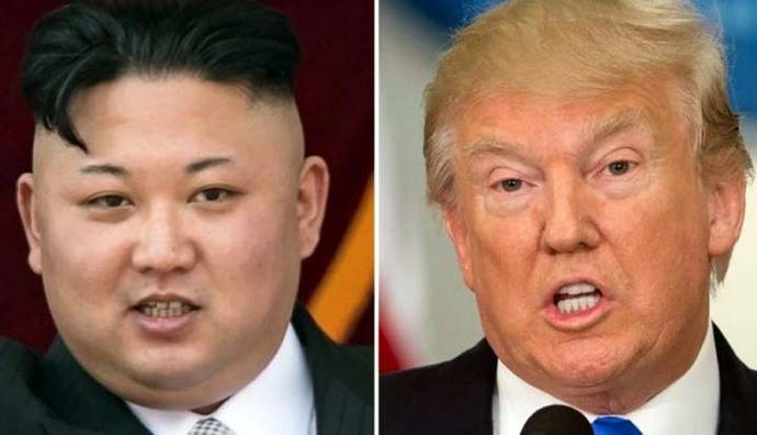 Kim Jong un y Donald Trump