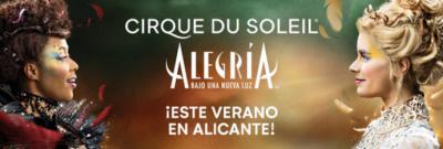 “Cirque du soleil” levantó su gran carpa en la Playa de San Juan enAlicante