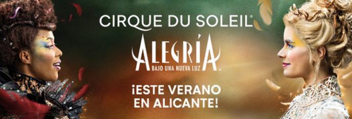 “Cirque du soleil” levantó su gran carpa en la Playa de San Juan enAlicante