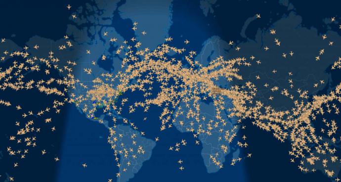 Rastreando aviones: ¿como funcionan los rastreadores de vuelo?