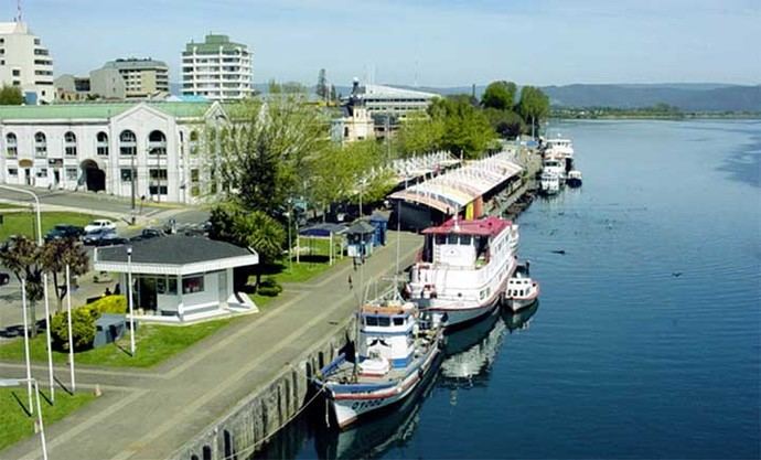 El muelle Schuster en Valdivia, posiblemente la ciudad más bella del sur de Chile