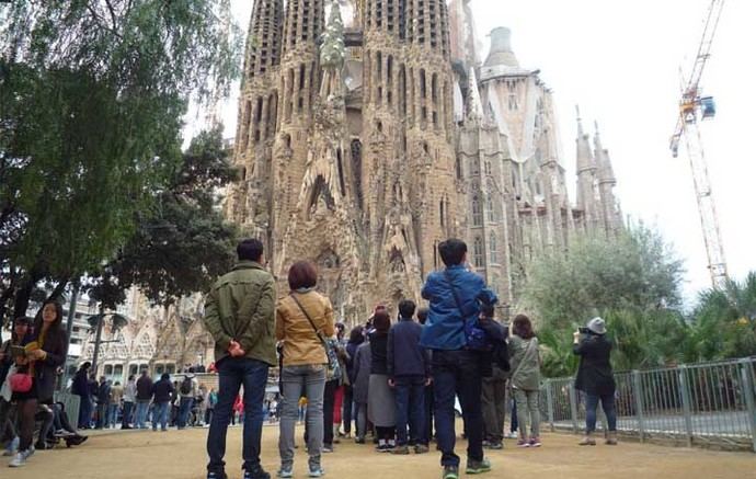 La crisis catalana está afectado el turismo en la región 