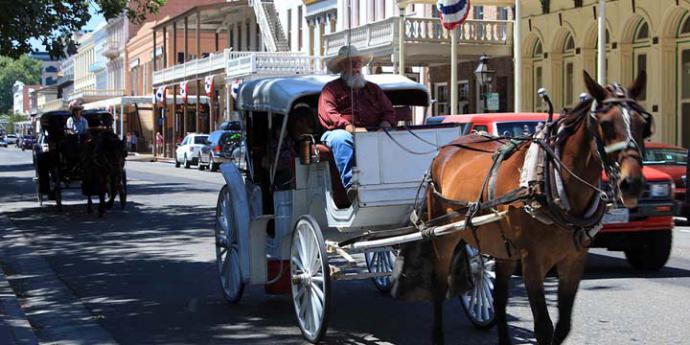 El viejo Sacramento recrea el lejano oeste