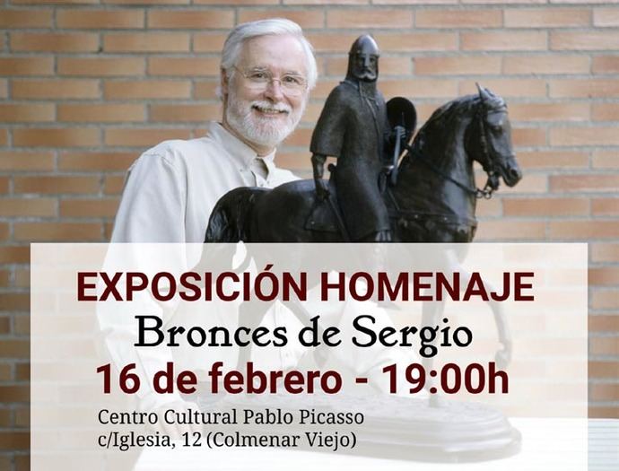 Bronces de Sergio Blanco en el Centro Cultural Pablo Picasso de Colmenar Viejo