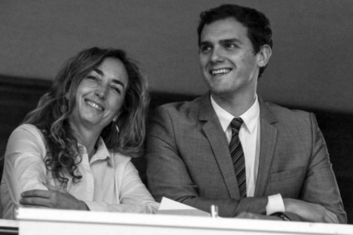 Carolina Punset y albert Rivera en una imagen de archivo