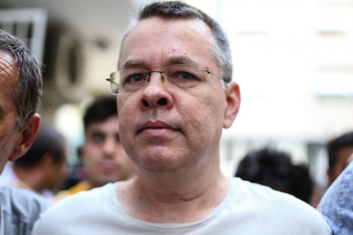 El pastor estadounidense Andrew Brunson