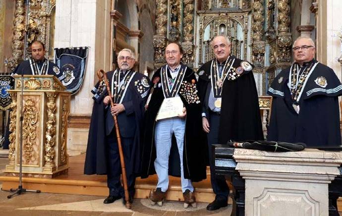 Miguel Ángel Díaz nombrado Cofrade de Honor de Los Gastrónomos del Algarve