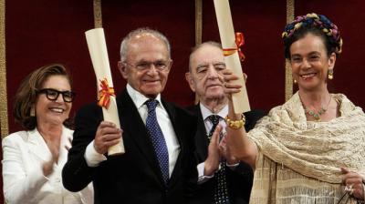 Premios Mecenazgo De La Fundación Callia, Entregados En La Academia De Bellas Artes De San Fernando