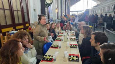 Cata De Quesos “La Mueda” En El Mercado De Motores, dirigida por Nilda Scalise