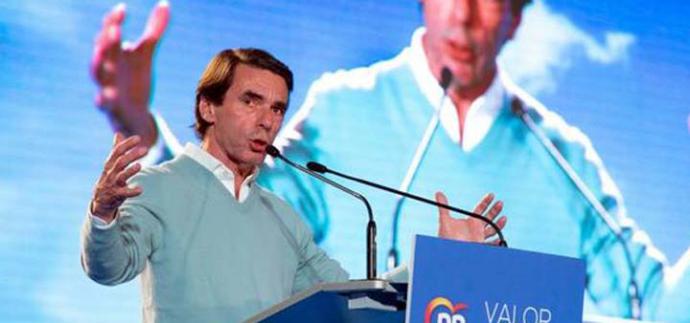 Aznar llama a agrupar el voto de centro derecha sin hacer inventario de errores 