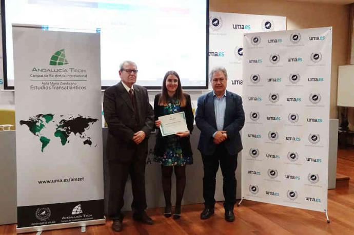 Premio George Campbell del Aula María Zambrano UMA-ATECH para Verónica Membrive de la UAL