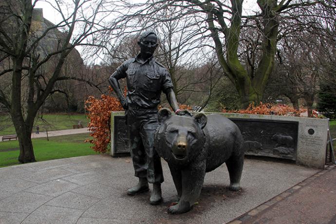 El Oso polaco que luchó en la guerra contra los nazis