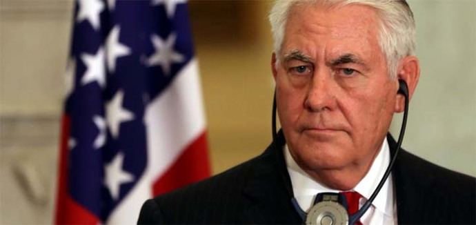 El secretario de Estado de EE.UU., Rex Tillerson