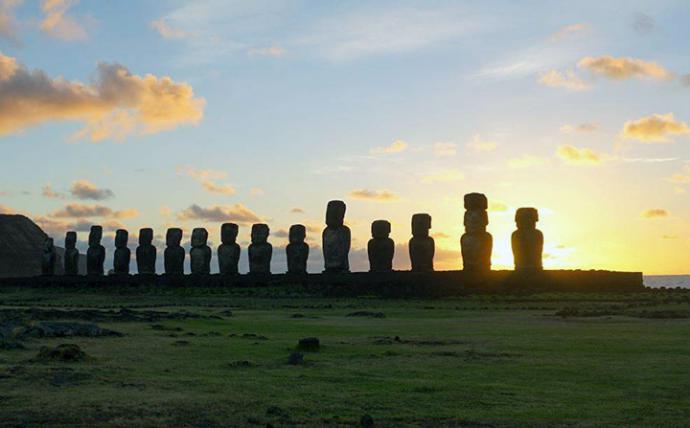 Polinesios y nativos americanos se mezclaron antes de colonizar la Isla de Pascua