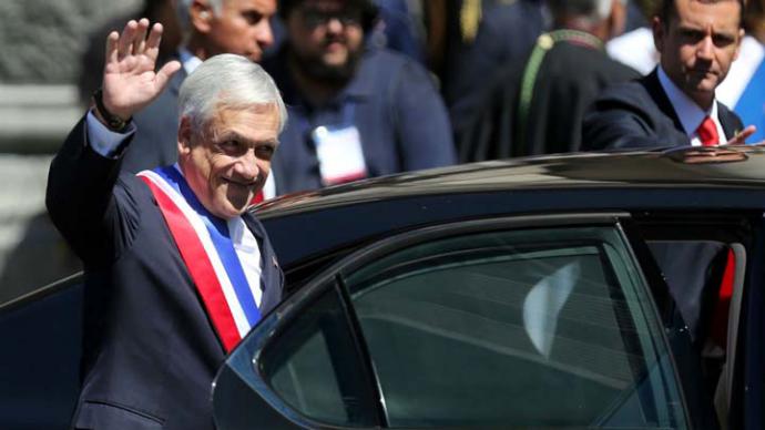 El presidente Piñera anunció la renuncia del general director de los Carabineros
