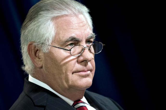 Rex Tillerson fue nombrado el 12 de diciembre de 2016 como Secretario de Estado de Estados Unidos