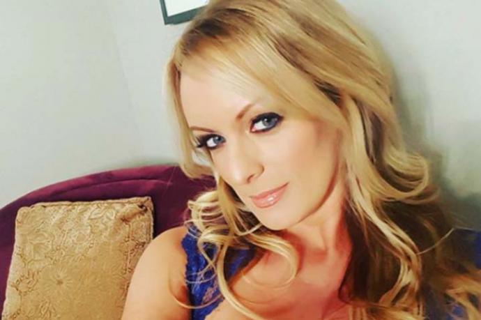 La estrella porno estadounidense Stormy Daniels, tomada de Instagram