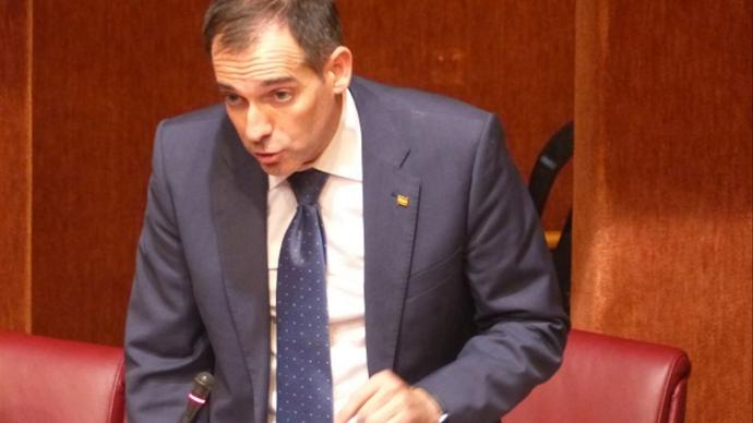 Juan José Liarte, portavoz del Grupo Parlamentario Vox y expulsado de su partido / Asamblea Regional de Murcia