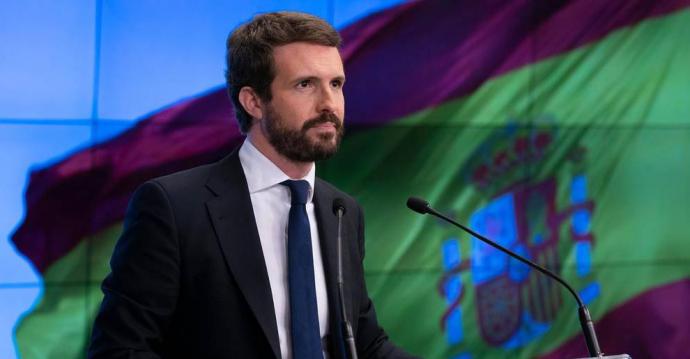 Pablo Casado, líder del PP