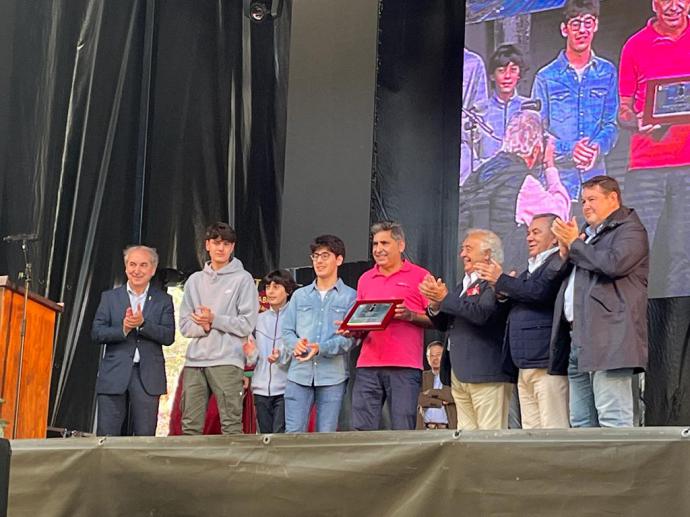 Sierra del Oso ganadora de la Alquitara de Oro en la Fiesta del Orujo de Liébana