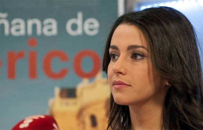 Inés Arrimadas, líder de C's en Cataluña