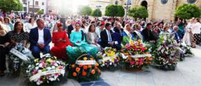 Ofrenda floral de Cantabria a la Virgen de Alharilla patrona de la localidad jienense de Porcuna