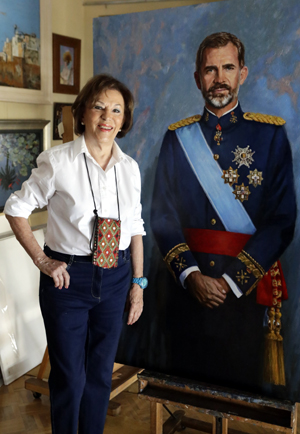 Irene Iribarren, de Barcelona a Madrid, retratista de la familia real y la clase diplomática
 