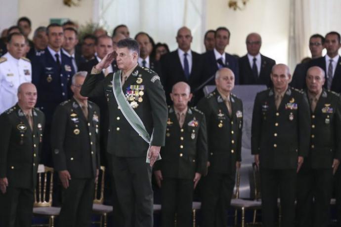 Cambio del Comando del Ejército. Brasilia, 11/01/19 (Imagen de Valter Campanato/Agência Brasil)