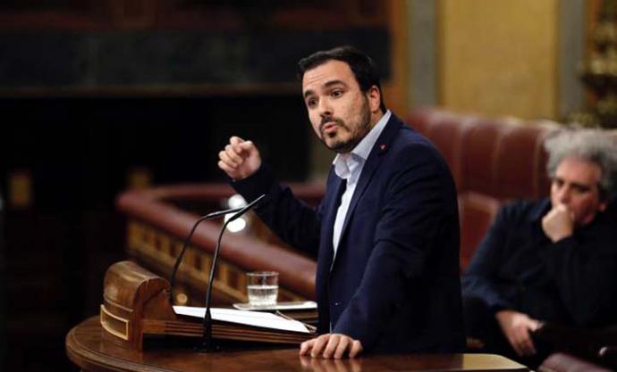 Alberto Garzón, líder de IU