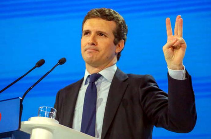 Pablo Casado, líder del Partido Popular.