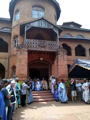 Palacio de un rey camerunés...