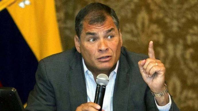 Rafael Correa actual (y hasta el 24MAY) presidente de Ecuador