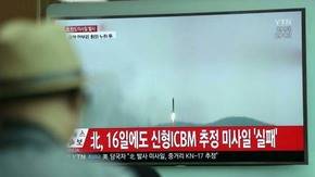 Corea del Norte lanza un proyectil no identificado