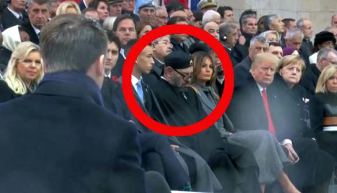 Trump sorprende al rey de Marruecos durmiendo en pleno discurso