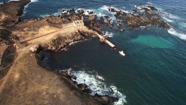 Playa del Veril, en Alegranza. (Foto: Luis Miguel Coloma (islaflipica.blogspot.com). DIARIO DE LANZAROTE