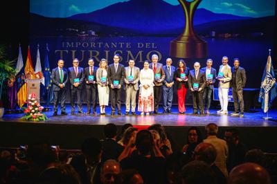 El vicepresidente del Cabildo de Tenerife, Lope Afonso recibe el premio ‘Importante del Turismo’ de Skål Internacional Tenerife