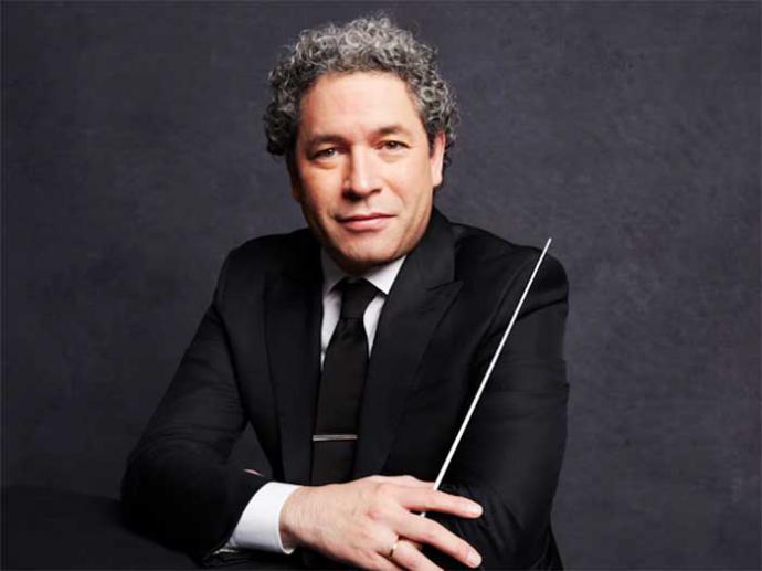 Gustavo Dudamel, director venezolano ha dirigido la Orquesta Sinfónica de Londres en Madrid