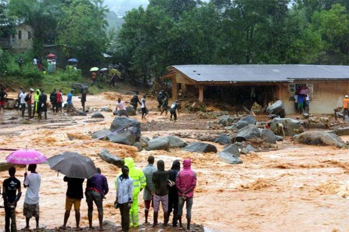 Esta es una de las peores tragedias en Sierra Leona, según organizaciones civiles.