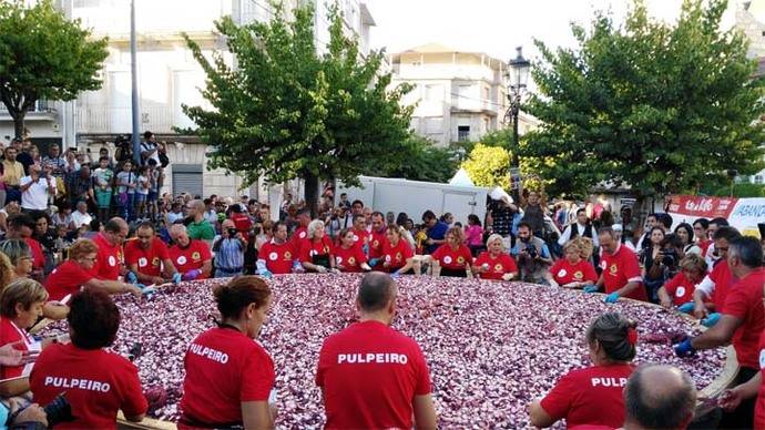 Fiesta del pulpo en Carballino 