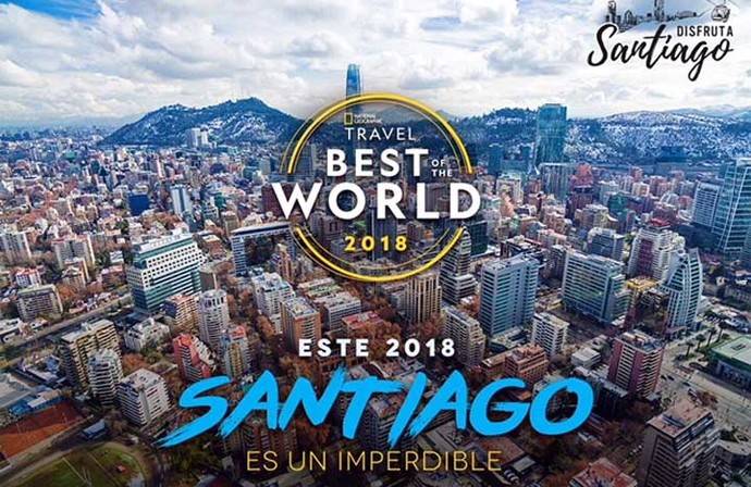 National Geographic Traveler destaca Santiago de Chile como destino imperdible 2018