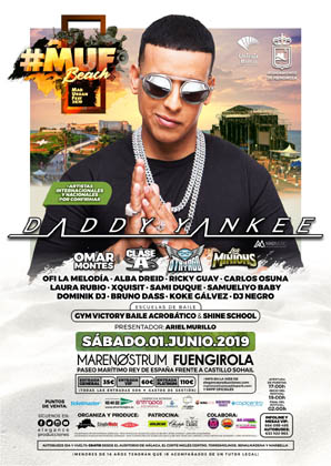 Mad Urban Fest (#MUF2019) 2019 contará con Daddy Yankee en su cartel
