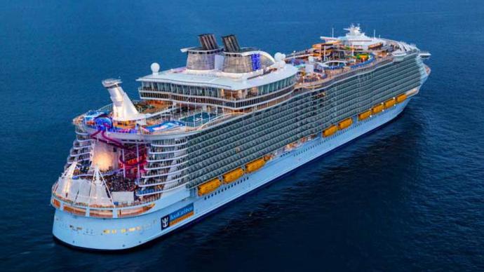 El Symphony of the seas, el mayor crucero del mundo