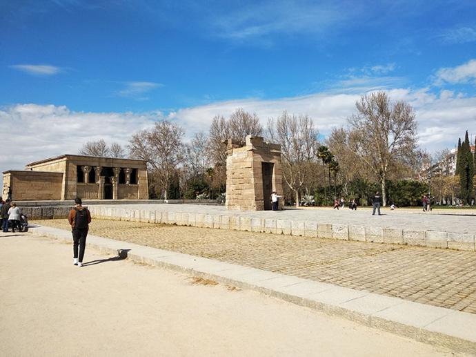 El Ayuntamiento estudia la protección del Templo de Debod que Egipto regaló a la ciudad