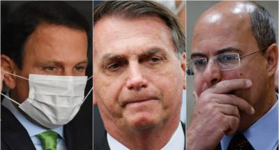 Los gobernadores de Sao Paulo y Río que están en guerra contra Bolsonaro por el coronavirus