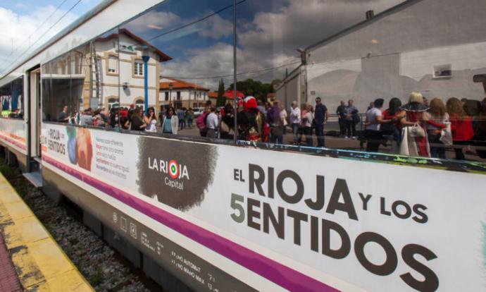 El Tren del Vino de La Rioja gana el ‘Best of’ internacional de Turismo Vitivinícola