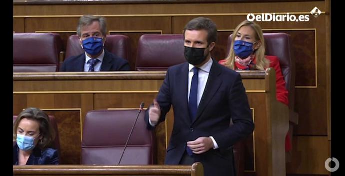 Panlo Casado, presidente del PP (captura de pantalla)