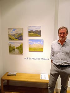 Alessandro Taiana, comunión con el paisaje y su luz