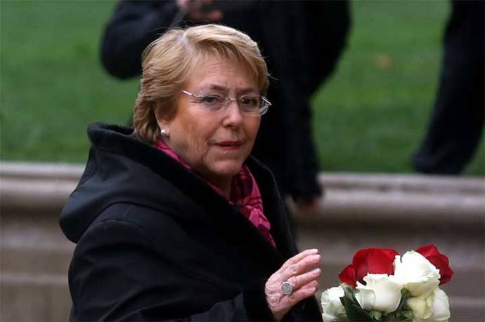 Michelle Bachelet, presidenta de Chile