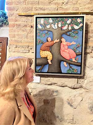 “12 + 1”. Arte Naïf en la Galería Éboli - Juan Béjar, artista invitado