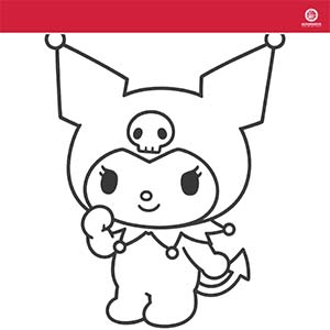 Kuromi para colorear: una experiencia creativa y terapéutica para todas las edades